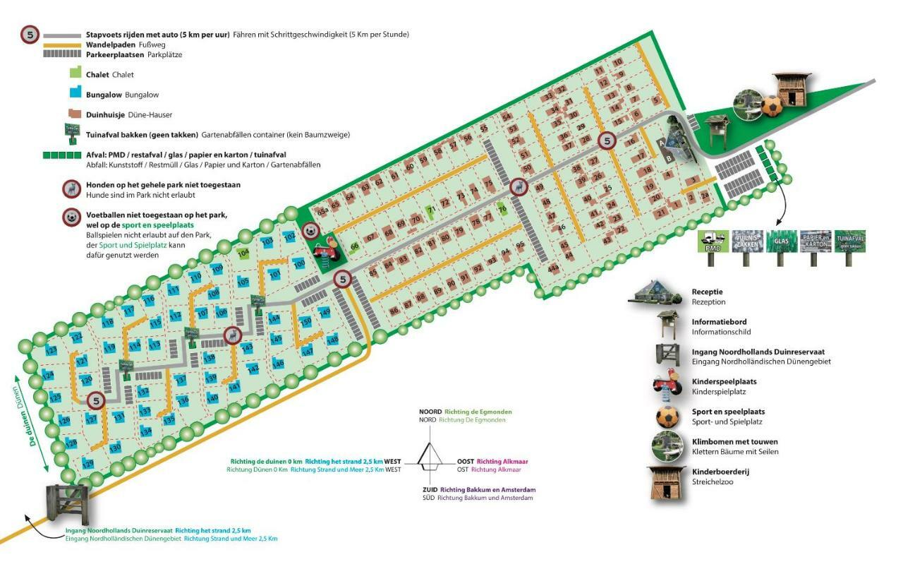 Appartementen - Bungalowpark Mooyeveld - Uniek Gelegen In De Duinen! Egmond-Binnen Exterior foto